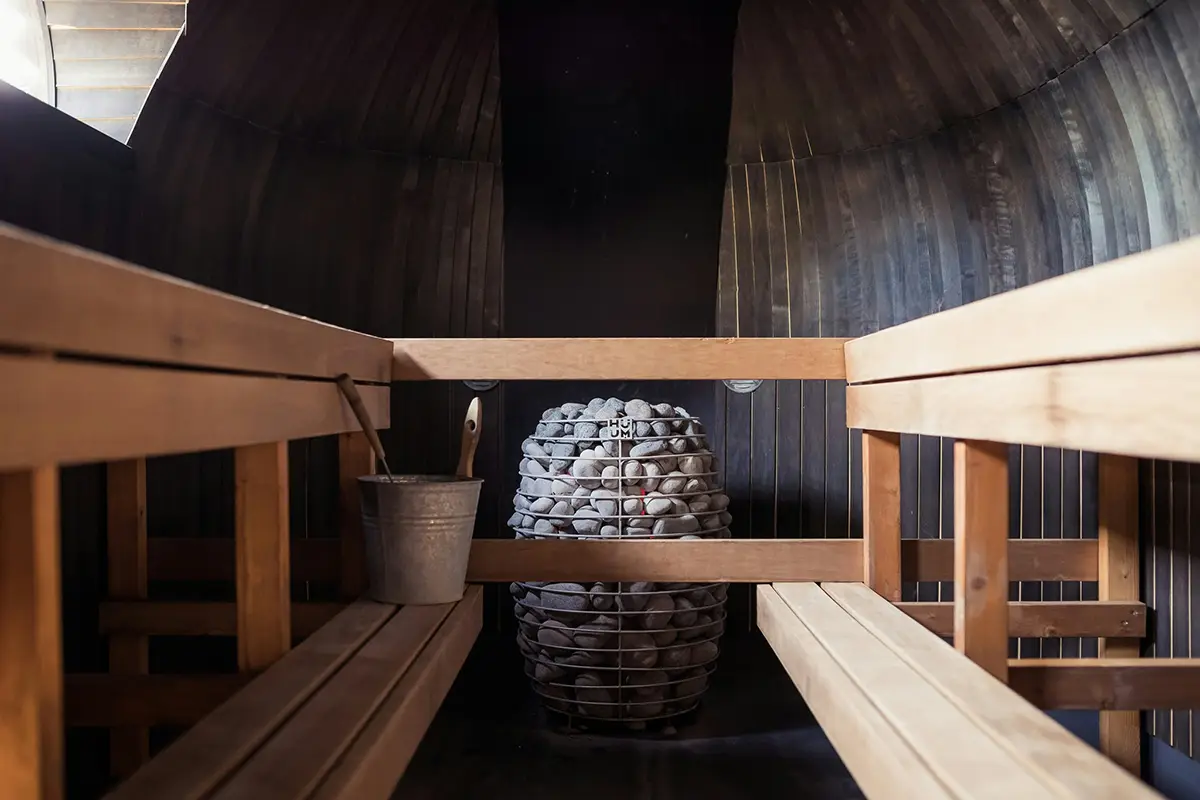 Saunahaus aus Holz - Handgefertigte Sauna
